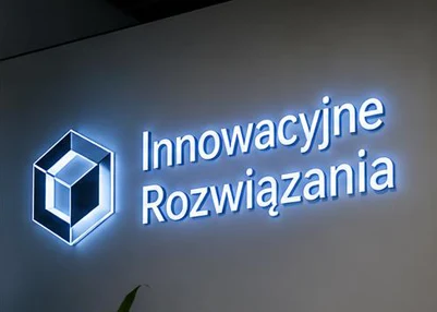 Litery podświetlane 3d dla Innowacyjne Rozwiązania