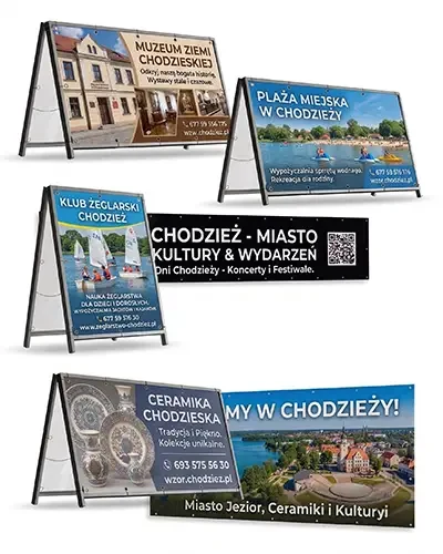 Banery reklamowe Chodzież