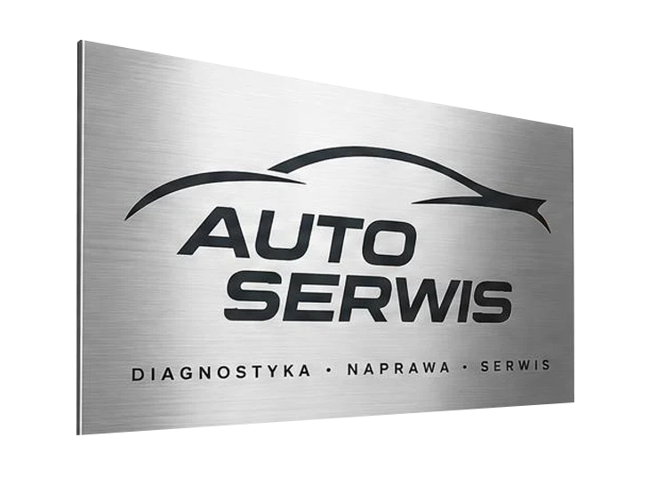 Szyld reklamowy Auto Serwis