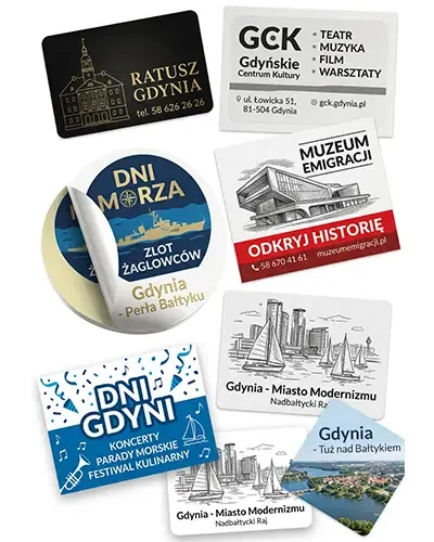 Naklejki Gdynia