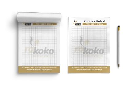 Notesy dla firmy Rokoko Kurczak Polski