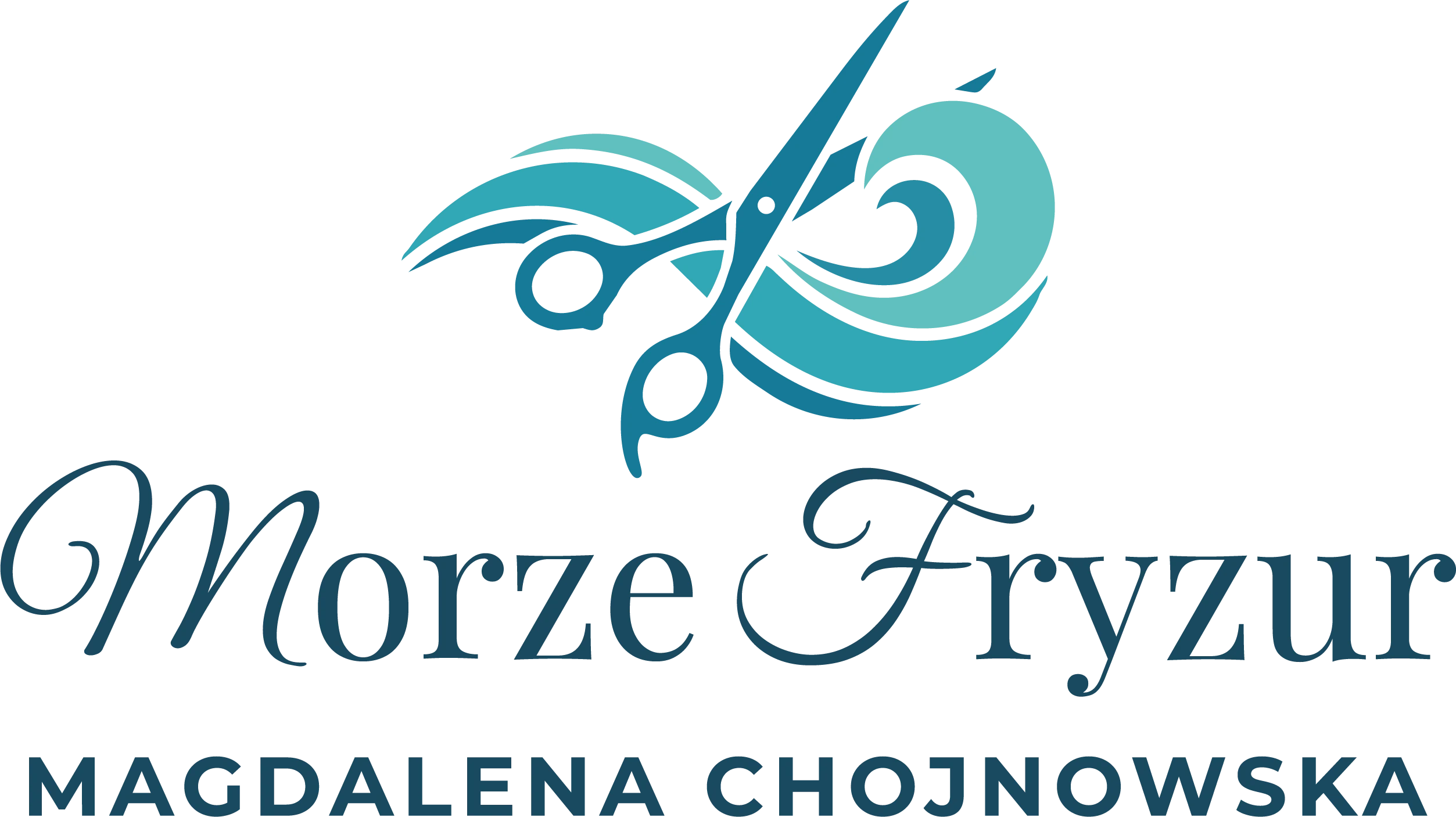 Logo morze fryzur Gdynia