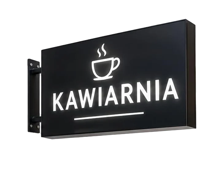 Szyld reklamowy Kawiarnia