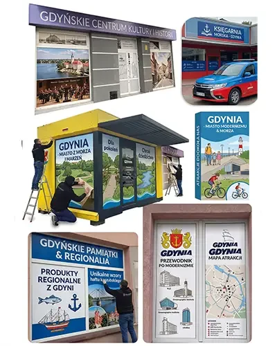 Oklejanie szyb i witryn Gdynia