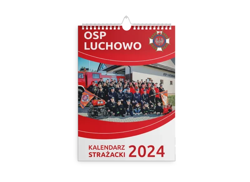 Kalendarz ścienny OSP Luchowo