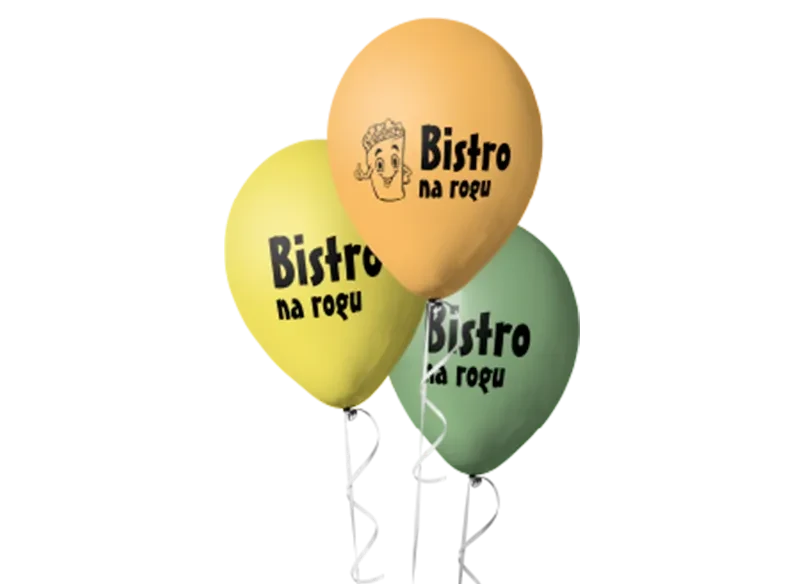 Balony dla Bistro na rogu