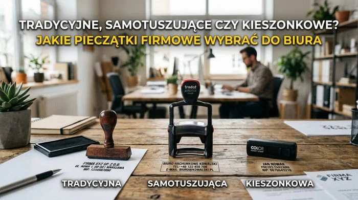 pieczątki samotuszujące