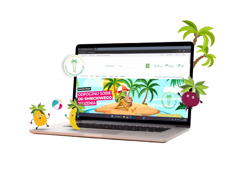 Realizacja strony internetowej dla Naturalna Wyspa