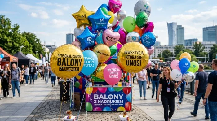 balony reklamowe inwestycja, która się unosi
