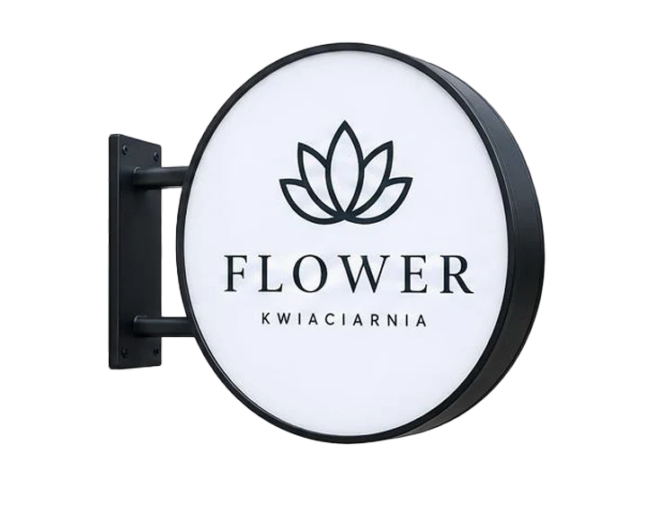 Szyld reklamowy Flower