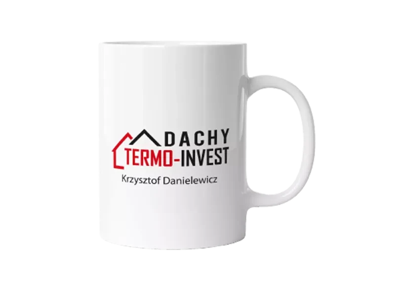 Kubek dla firmy Dachy Termo-Invest