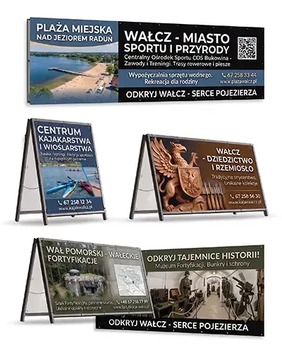 Banery plandekowe Wałcz