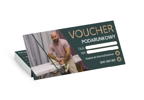 Voucher podarunkowy dla Studio Masażu & Holistycznego Relaksu