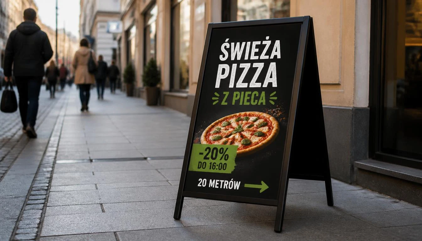 Potykacz reklamowy