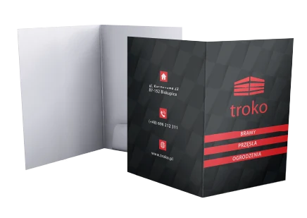 Teczka dla firmy Troko