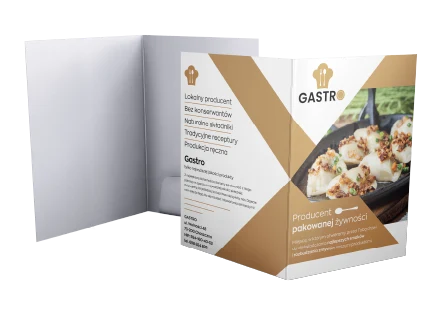 Teczka dla firmy Gastro