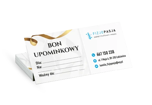 Voucher podarunkowy dla Fizjoterapia