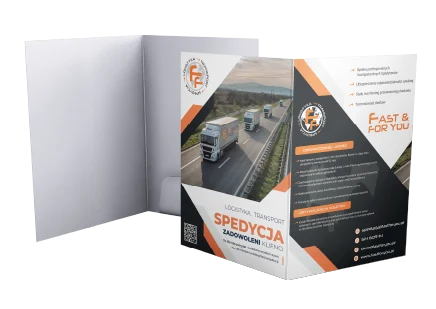 Teczka dla firmy Fast & for you