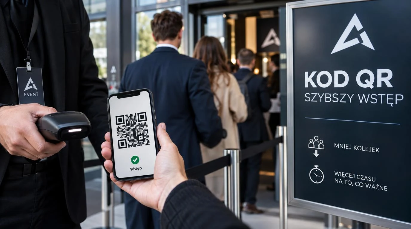Kody QR i numeracja – jak wyeliminować kolejki przy wejściu?
