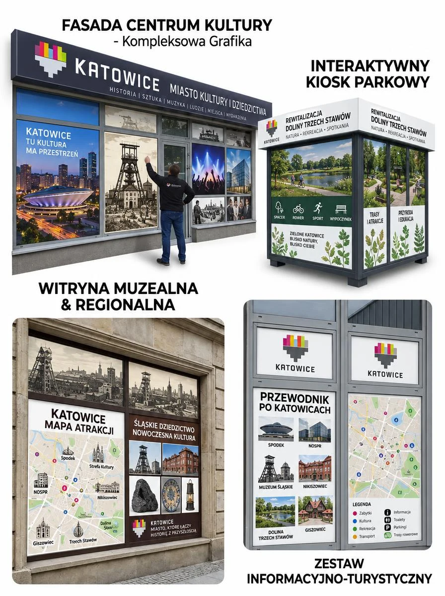 Oklejanie szyb Katowice