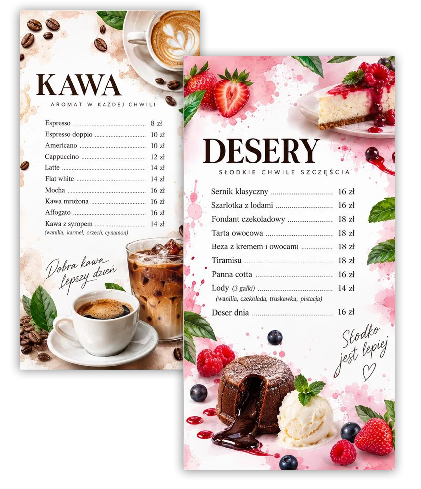 Cenniki i menu b.center