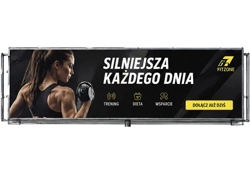 Billboard Silniejsza każdego dnia