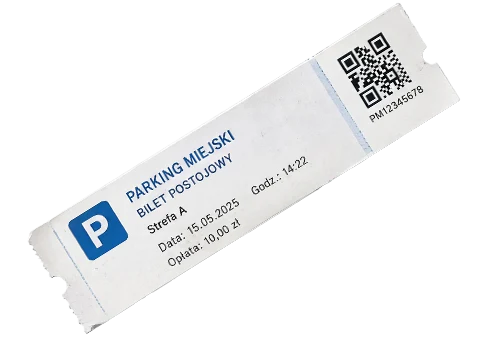 Bilet Parking miejski