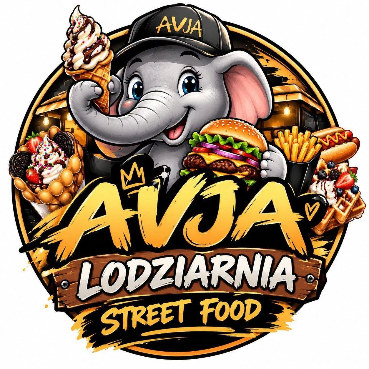 Logo Avja Lodziarnia
