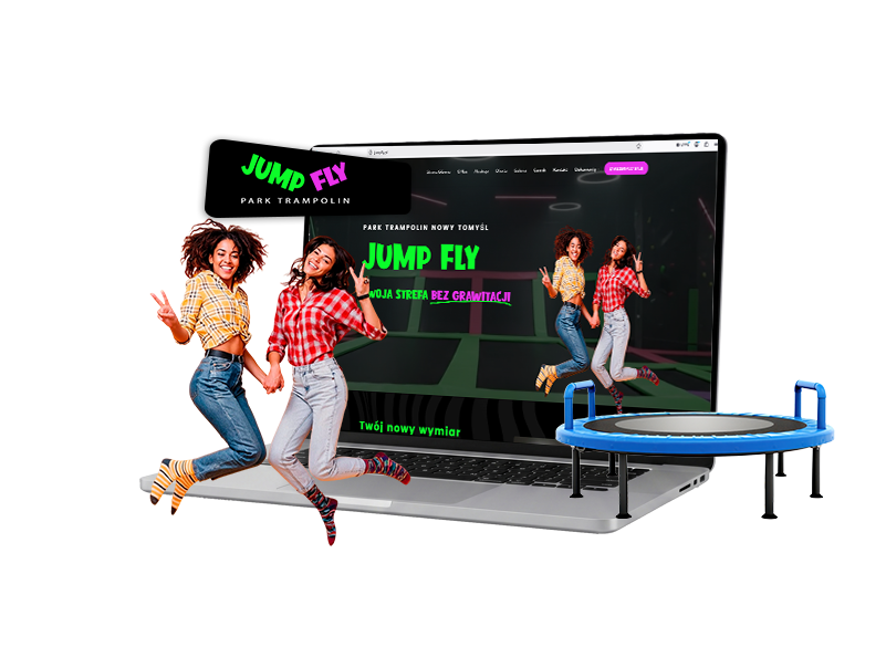 Realizacja strony internetowej dla Jump Fly