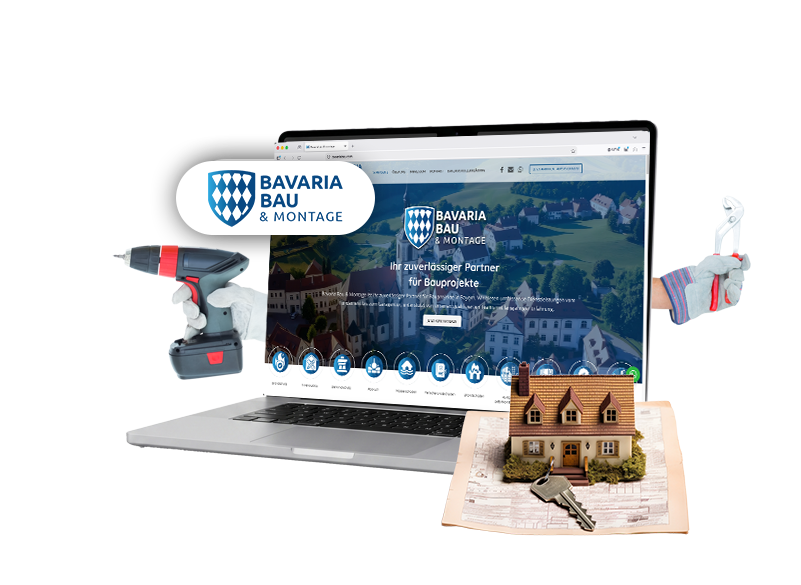 Realizacja strony internetowej dla Bavaria Bau