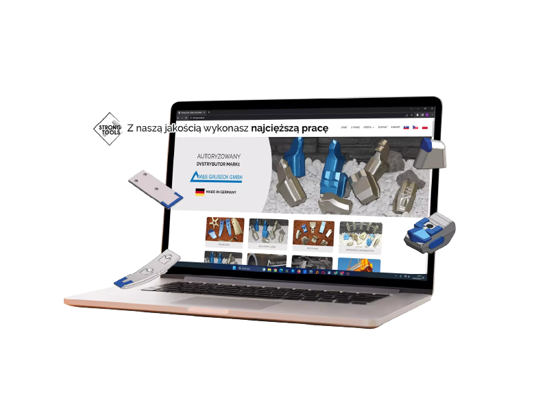 Realizacja strony internetowej dla Strong Tools