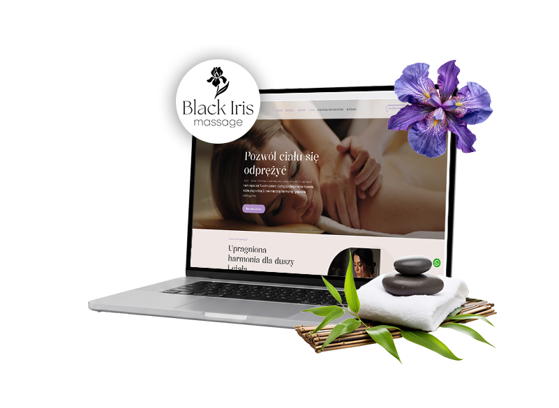 Realizacja strony internetowej dla Black Iris