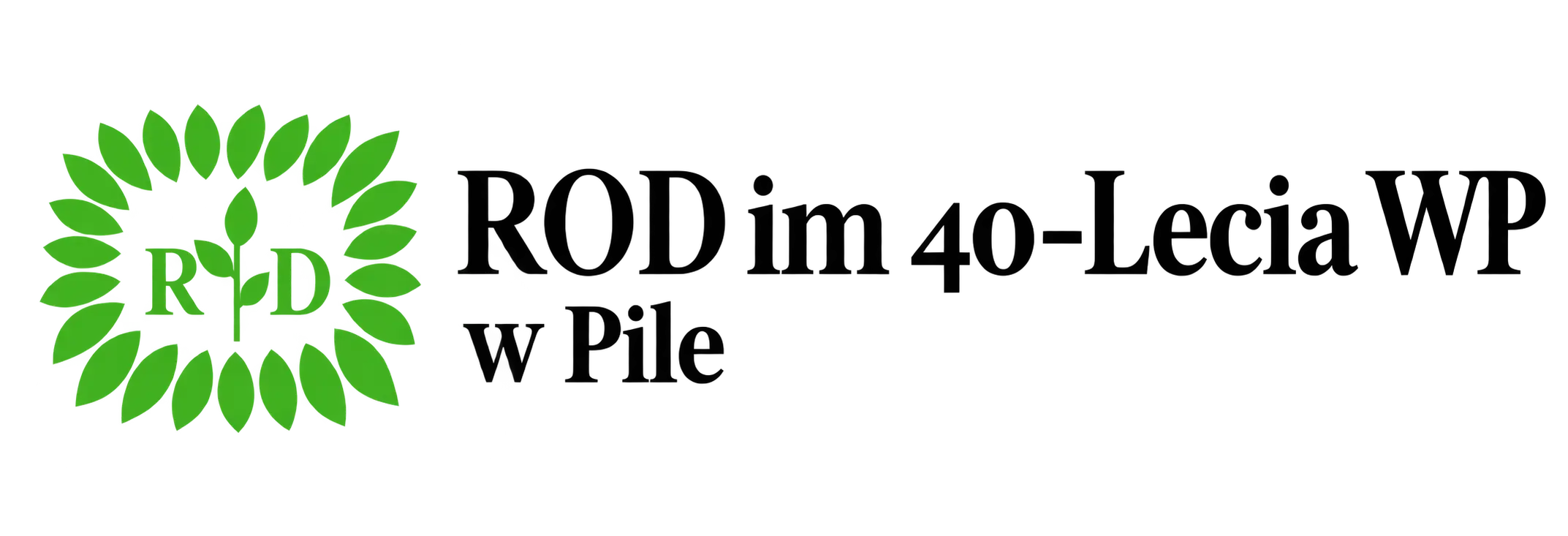 Logo ROD im. 40-lecia WP w Pile