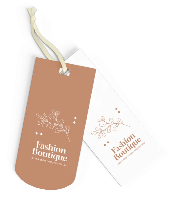 Projektowanie i druk metek odzieżowych. Personalizowane metki z nadrukiem.