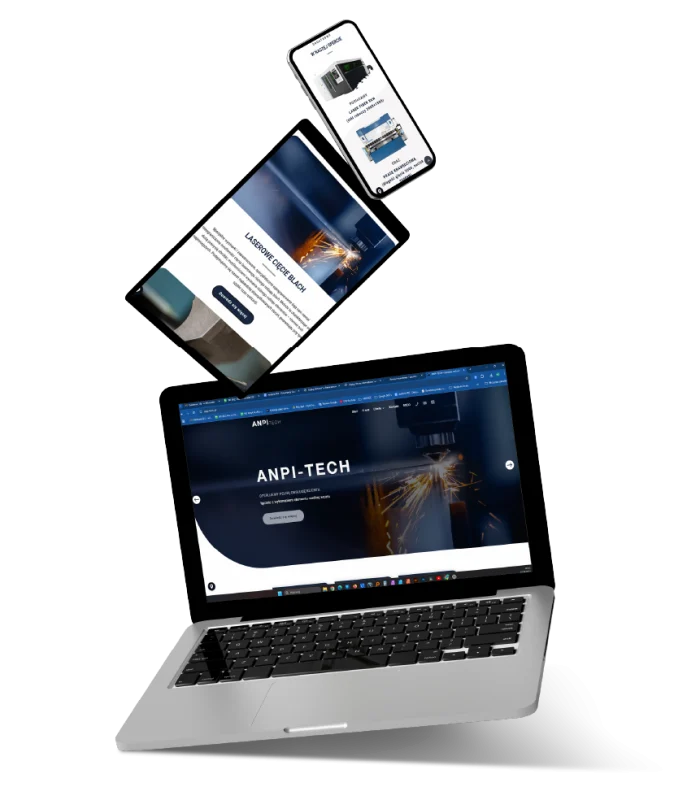 Projektowanie i tworzenie responsywnych stron internetowych dla firm. Nowoczesny web design, optymalizacja stron www.
