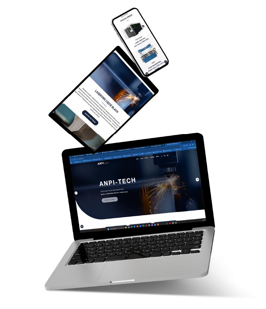 Projektowanie i tworzenie responsywnych stron internetowych dla firm. Nowoczesny web design, optymalizacja stron www.