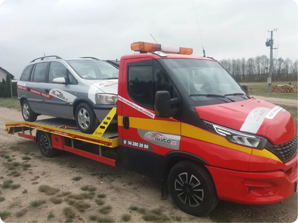 Oklejanie lawet. Reklama mobilna na pojazdach pomocy drogowej, branding autolawety z kontaktem.