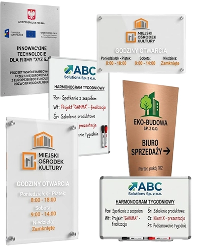 Tablice - usługa b.center
