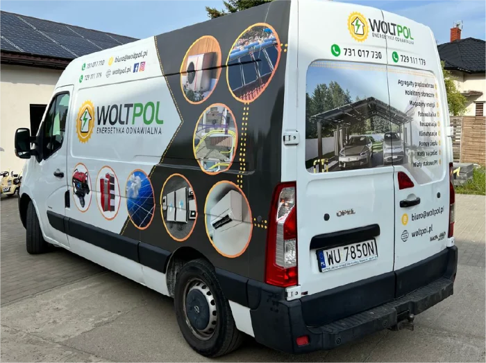 Oklejenie Busa WoltPol z Sochaczewa