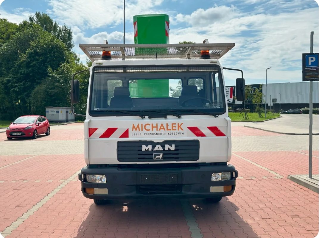 Oklejenie podnośnika dla firmy Michałek z Piły