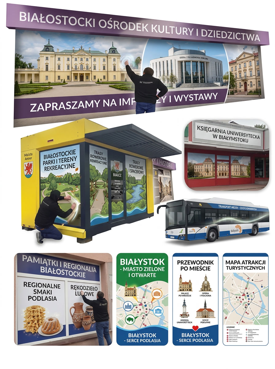 oklejanie szyb Białystok